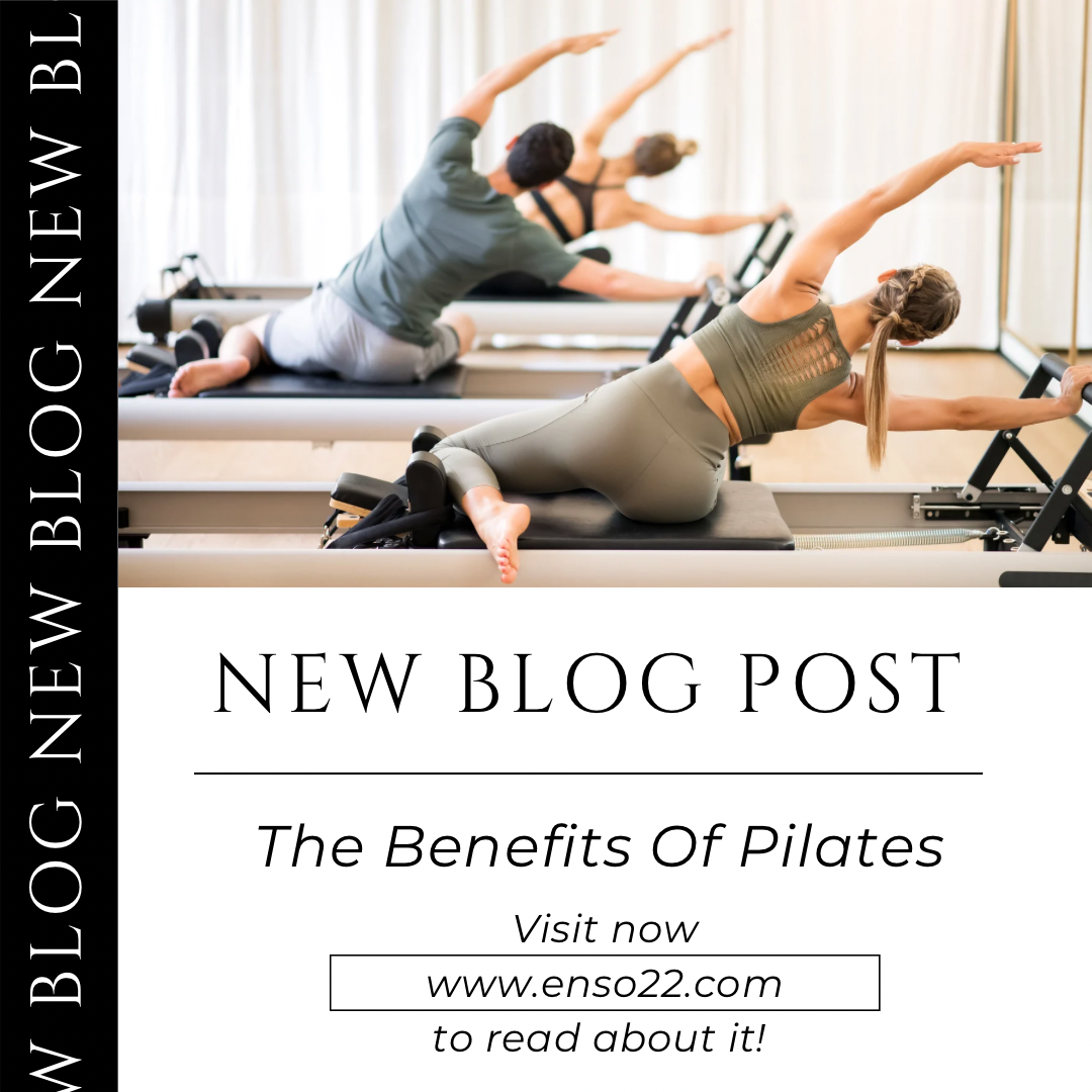 Pilates: Strength for the body, balance for the mind, and harmony for the soul.
