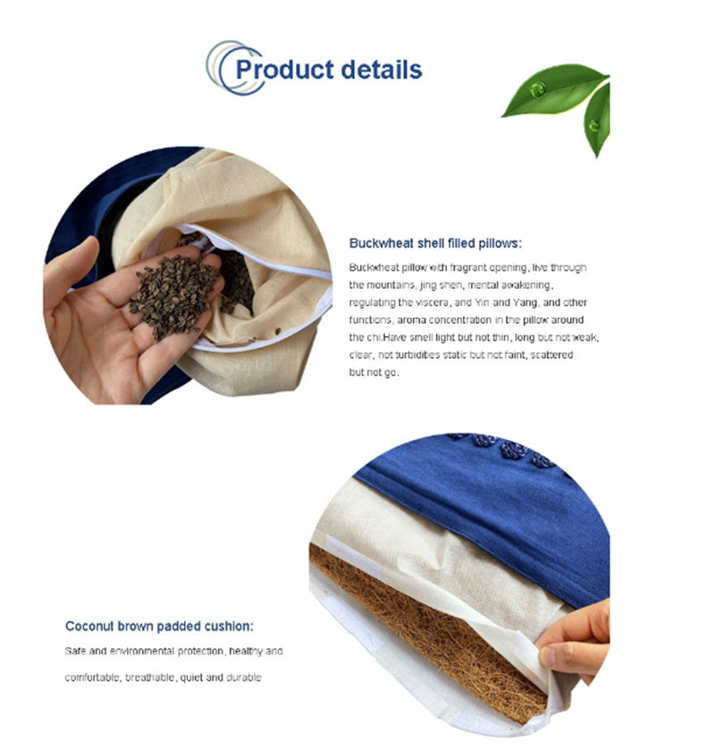 Esterilla de acupuntura para yoga