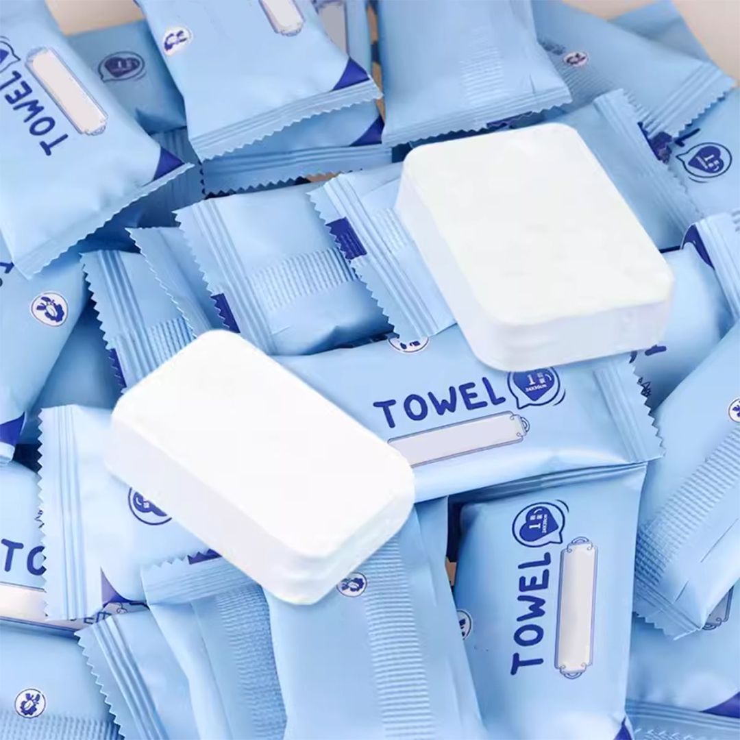 Pack Of 10 Compressed Towels