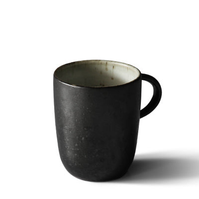 Juego de tazas de café de gres hechas a mano