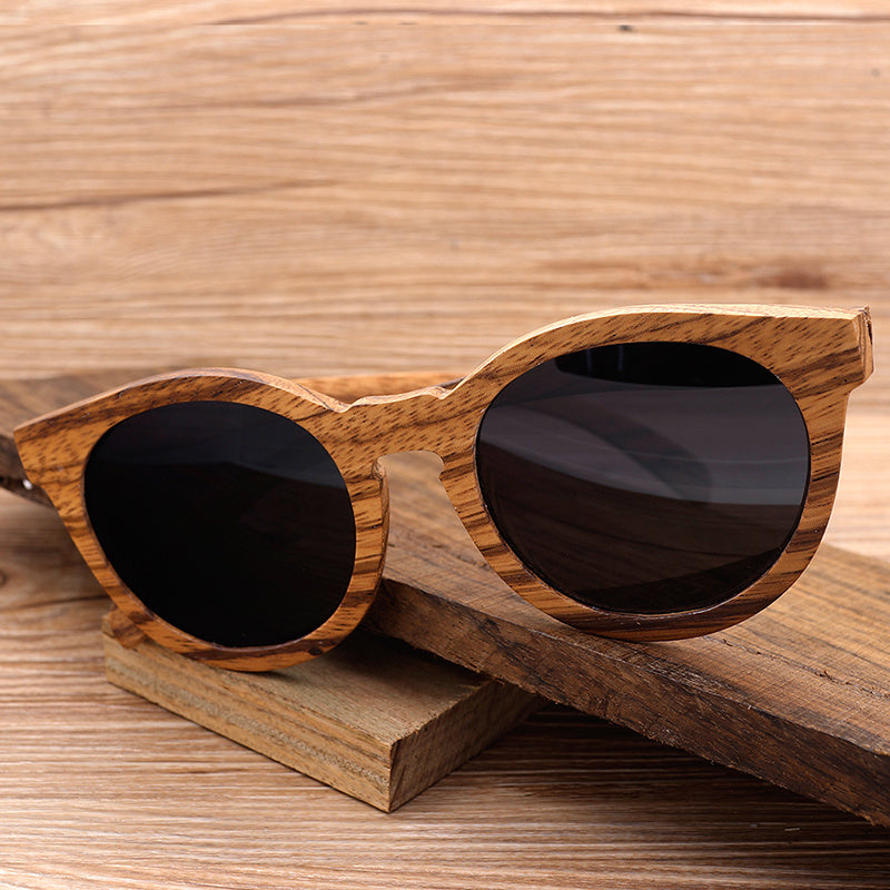 Gafas de sol ecológicas de madera para hombre
