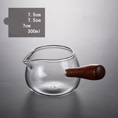 Juego de té de kung fu de vidrio para el hogar, divisor de té de mar de té