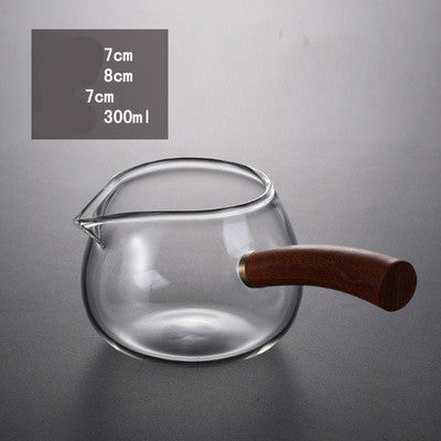 Juego de té de kung fu de vidrio para el hogar, divisor de té de mar de té