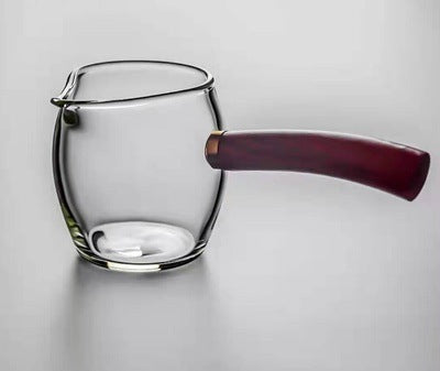 Juego de té de kung fu de vidrio para el hogar, divisor de té de mar de té