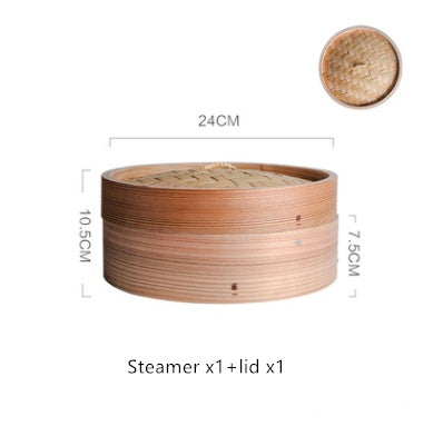 High Quality Bamboo Steamer