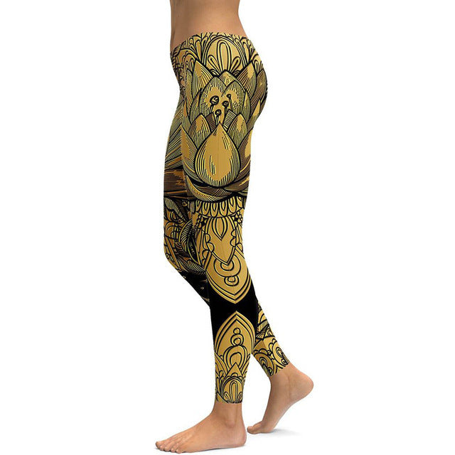 Leggings de yoga estampados