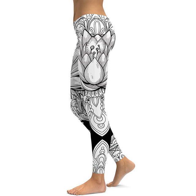 Leggings de yoga estampados