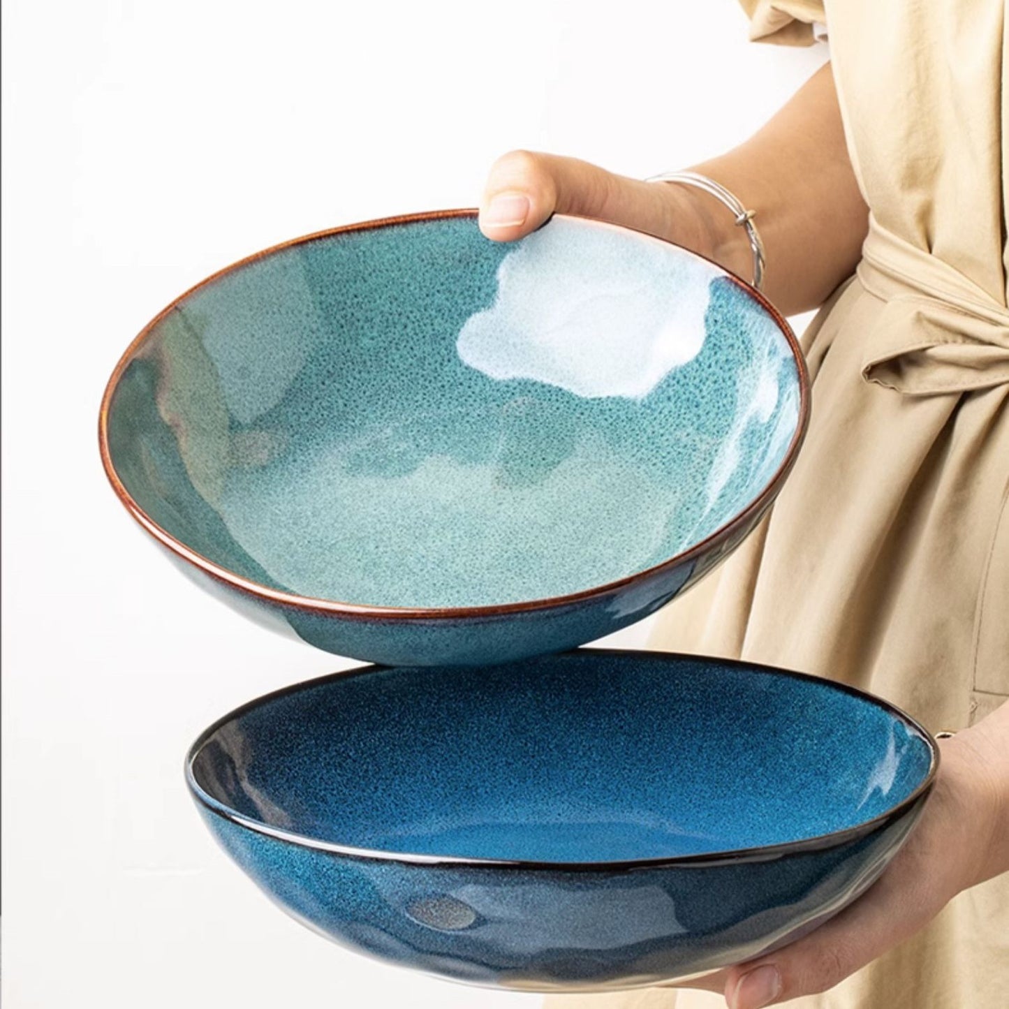 Cuenco de cerámica creativo para el hogar