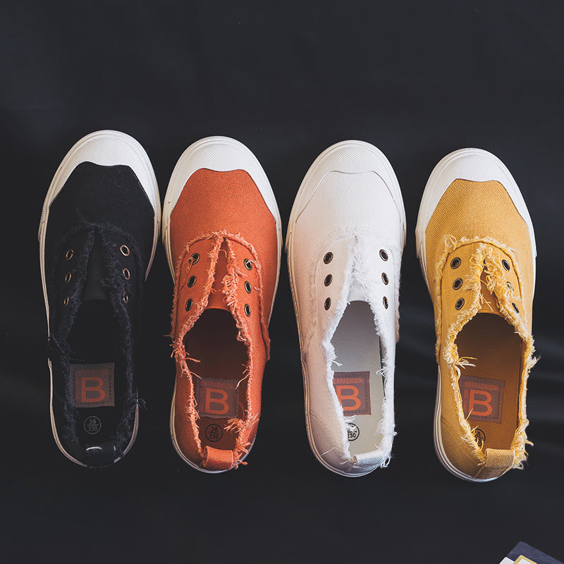 Spring And Autumn Canvas Shoes
