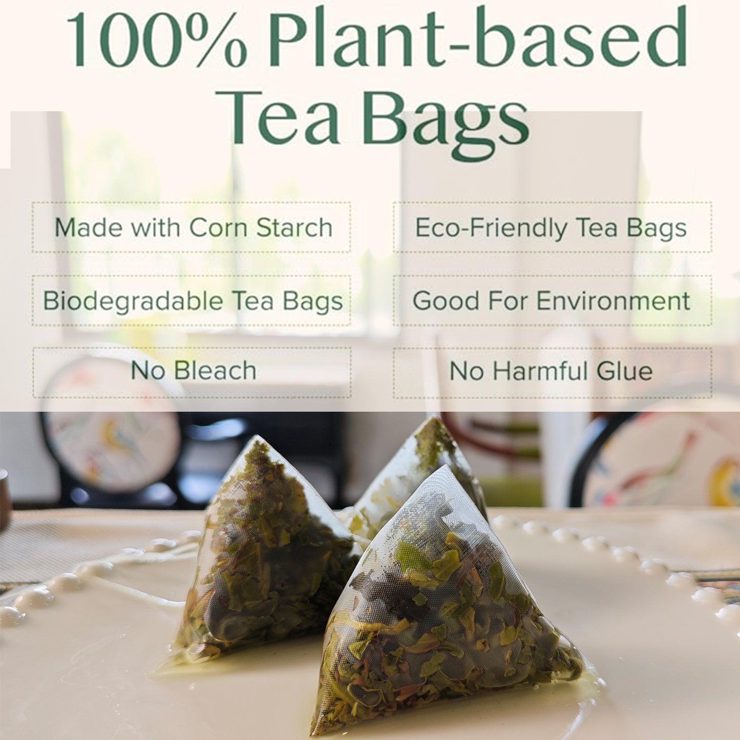 Natural Herbal Immune Boost Detox Cleanse Oolong Tea Bags