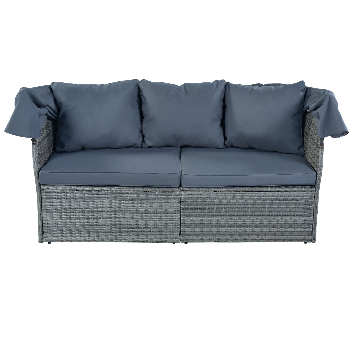 Patio Sunbed Canopy Set