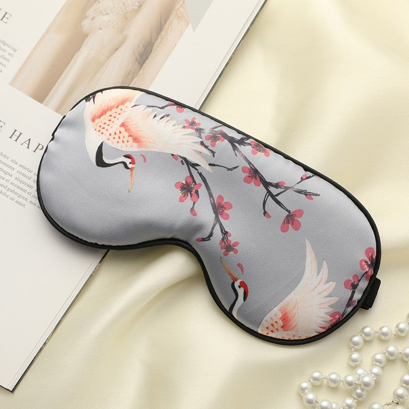Printed Shading Pro Skin  Silk Eye Mask For Sleeping