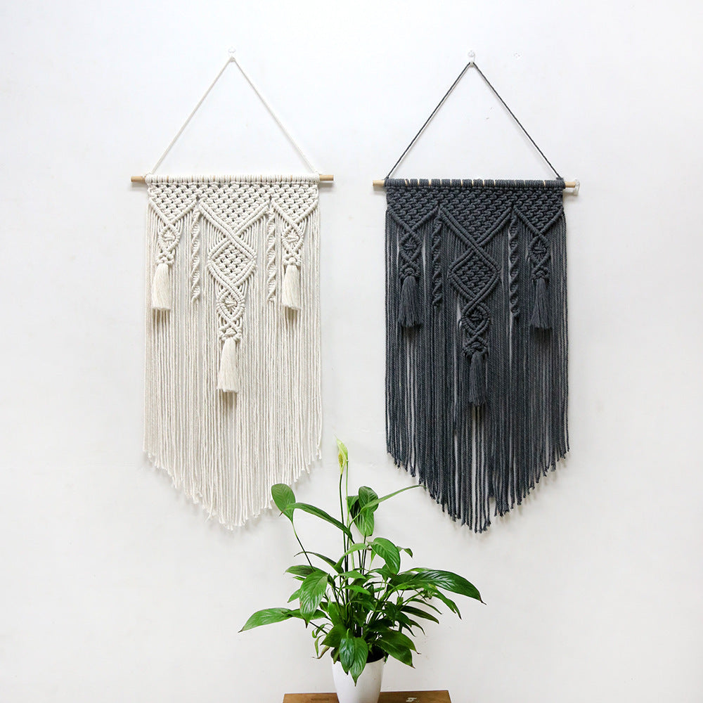 Nordic Cotton Wall Rope Woven Tapestry