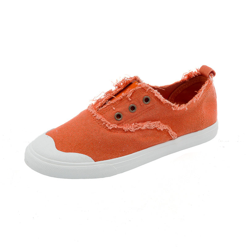 Spring And Autumn Canvas Shoes