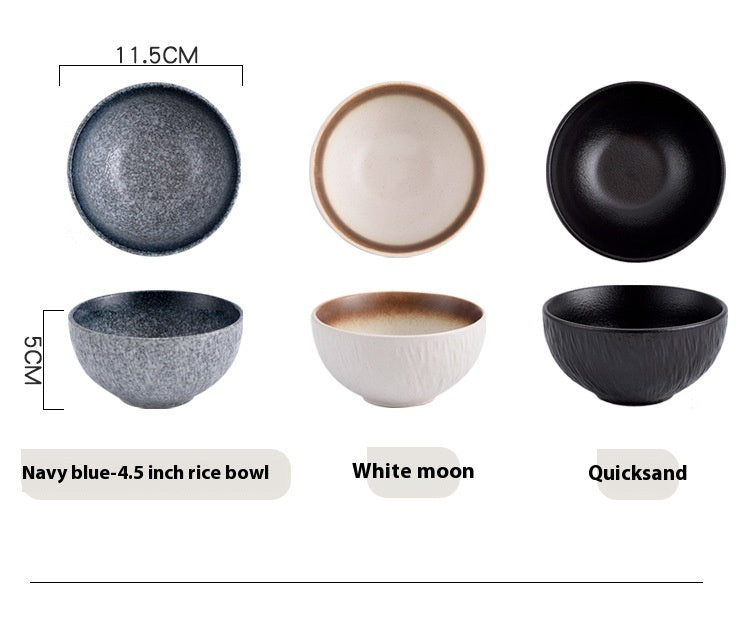 Cuenco de cerámica para el hogar, vajilla, cuenco pequeño