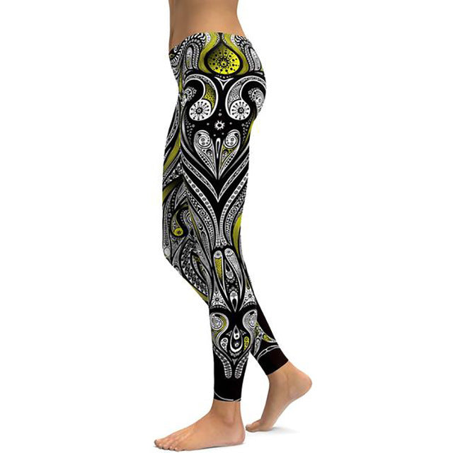 Leggings de yoga estampados