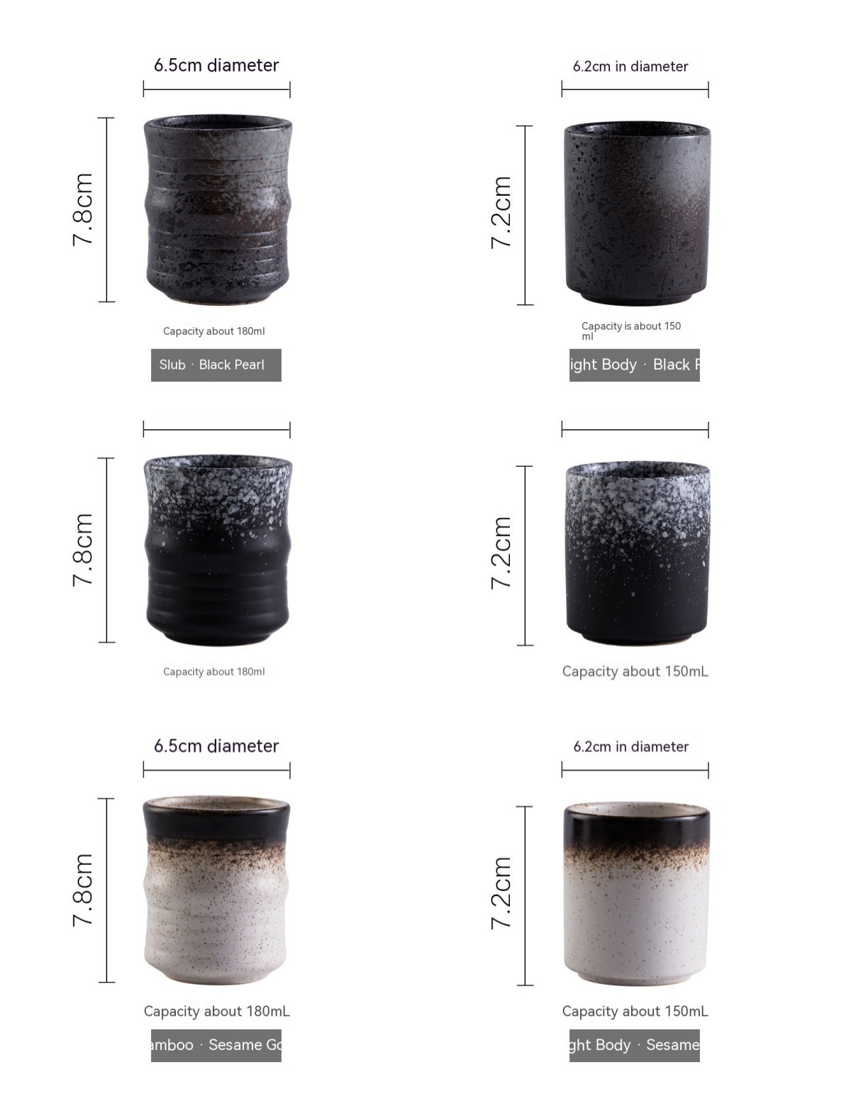 Japanese-style Ceramic Cup And Japanese-style Water Cup