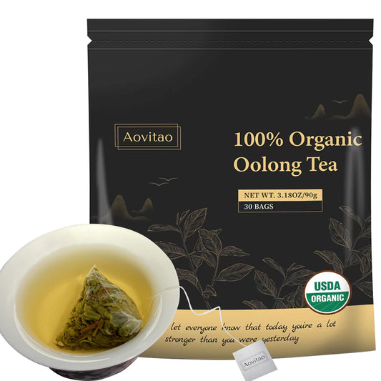 Natural Herbal Immune Boost Detox Cleanse Oolong Tea Bags