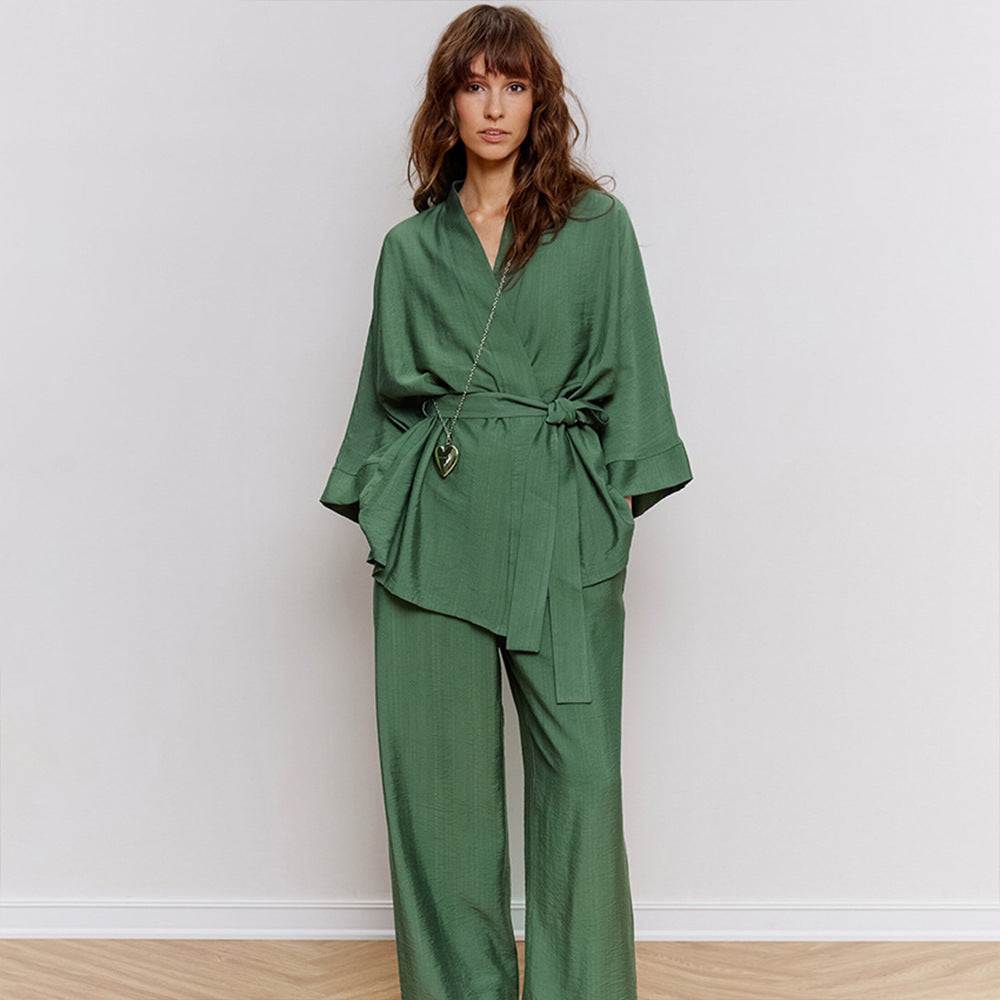 Elastic Rayon Suit
