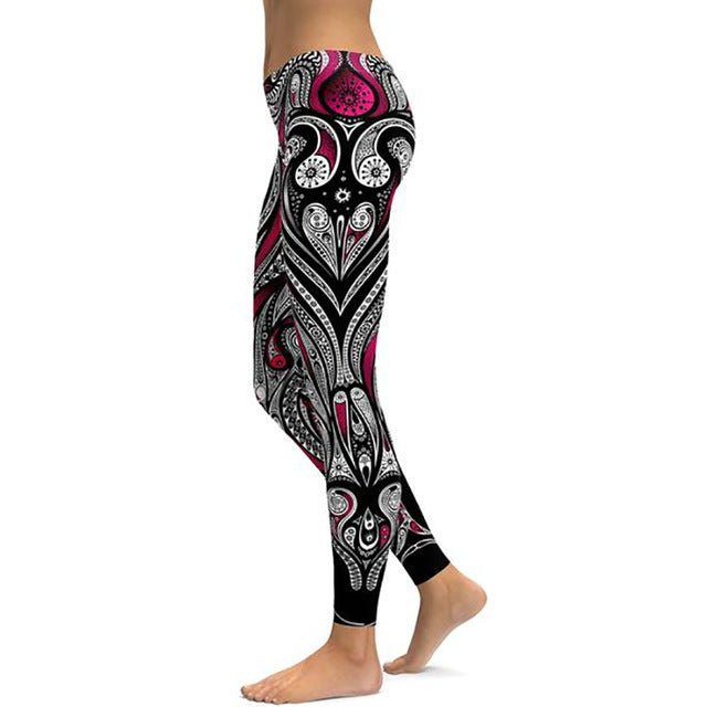 Leggings de yoga estampados