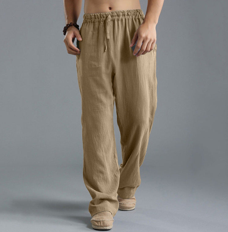 Men's Linen Loose Casual Pants