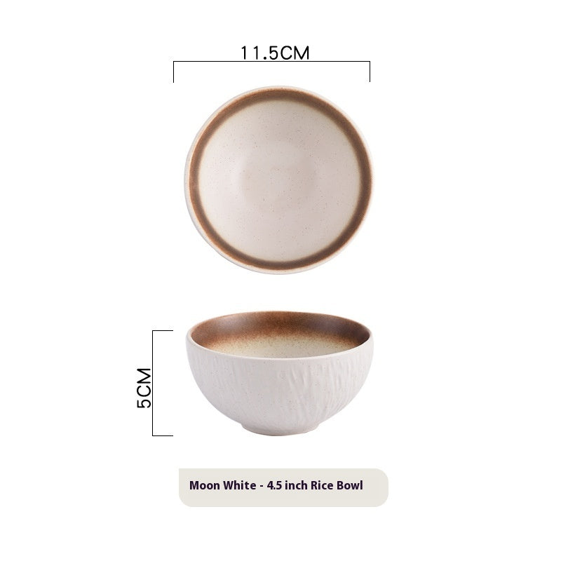 Cuenco de cerámica para el hogar, vajilla, cuenco pequeño