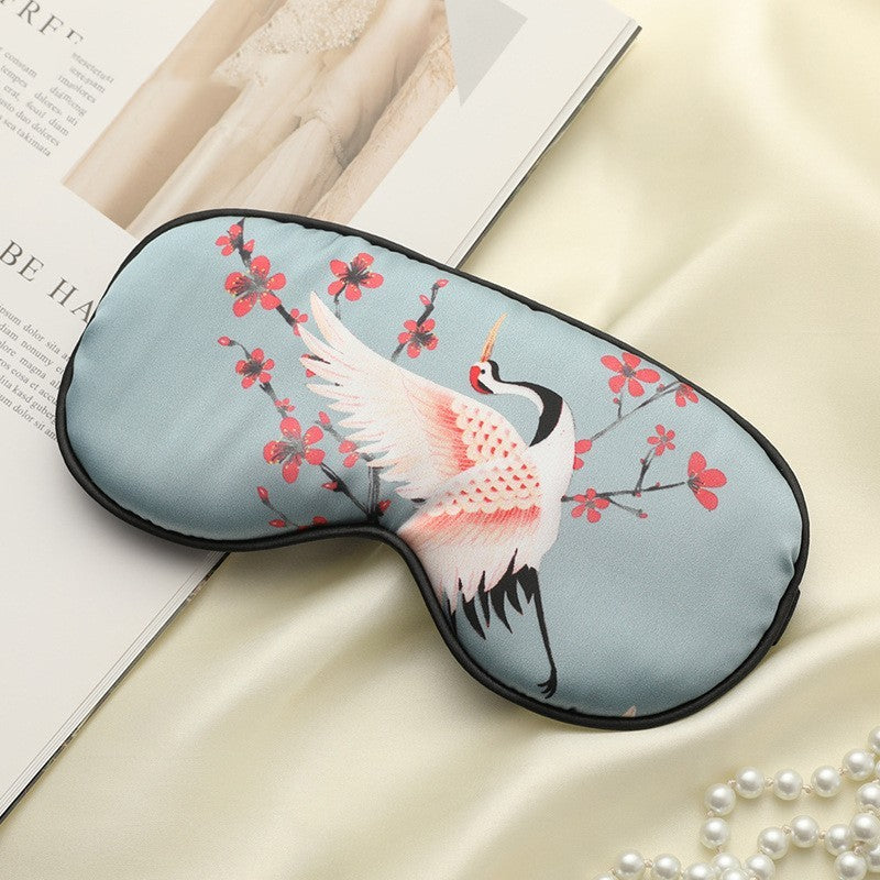 Printed Shading Pro Skin  Silk Eye Mask For Sleeping