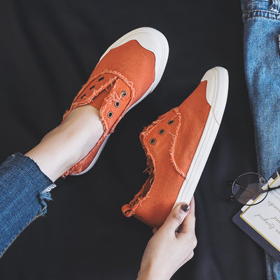 Spring And Autumn Canvas Shoes