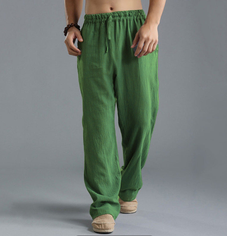 Men's Linen Loose Casual Pants