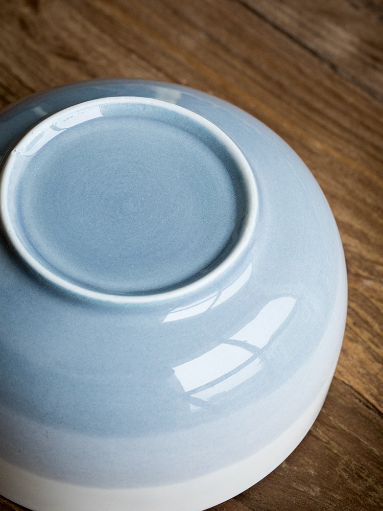 Tazón de cerámica sencillo y hermoso para el hogar, 4 piezas