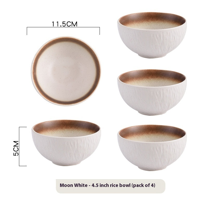 Cuenco de cerámica para el hogar, vajilla, cuenco pequeño