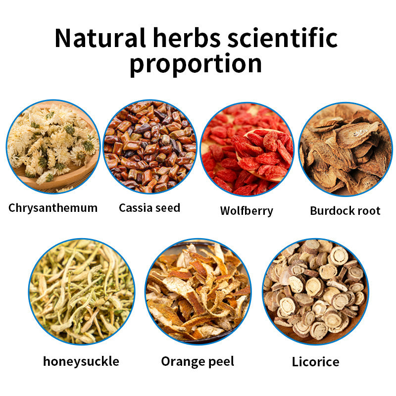 Té de semillas de crisantemo y casia