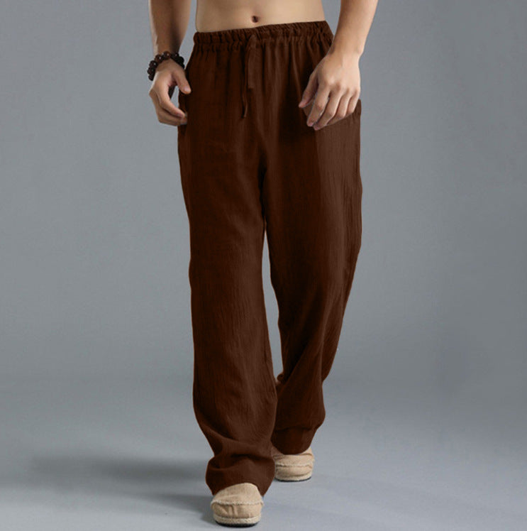 Men's Linen Loose Casual Pants