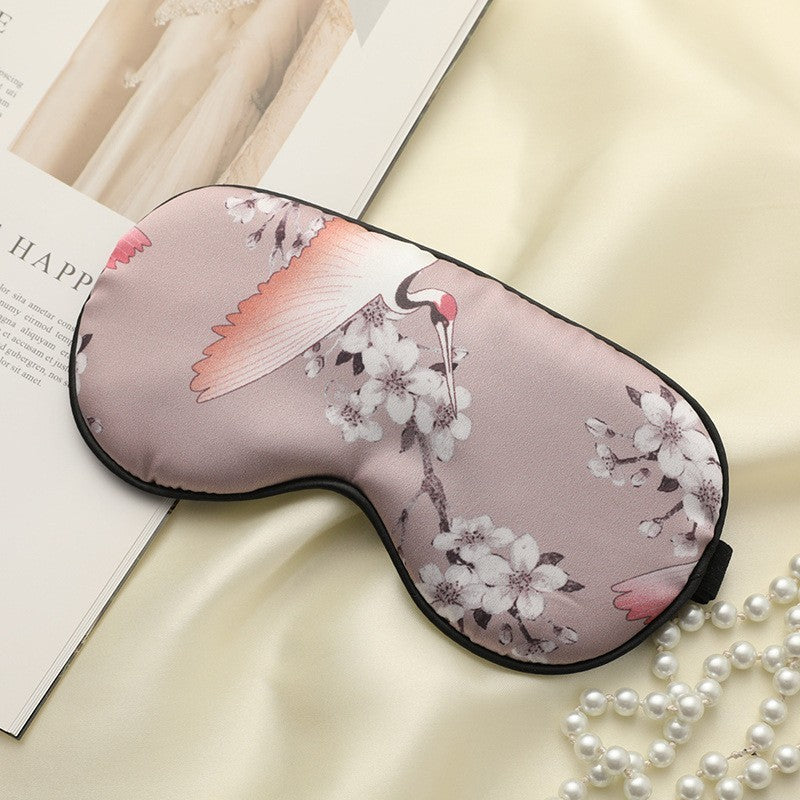 Printed Shading Pro Skin  Silk Eye Mask For Sleeping