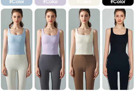 Women's French Thread Yoga Sport top