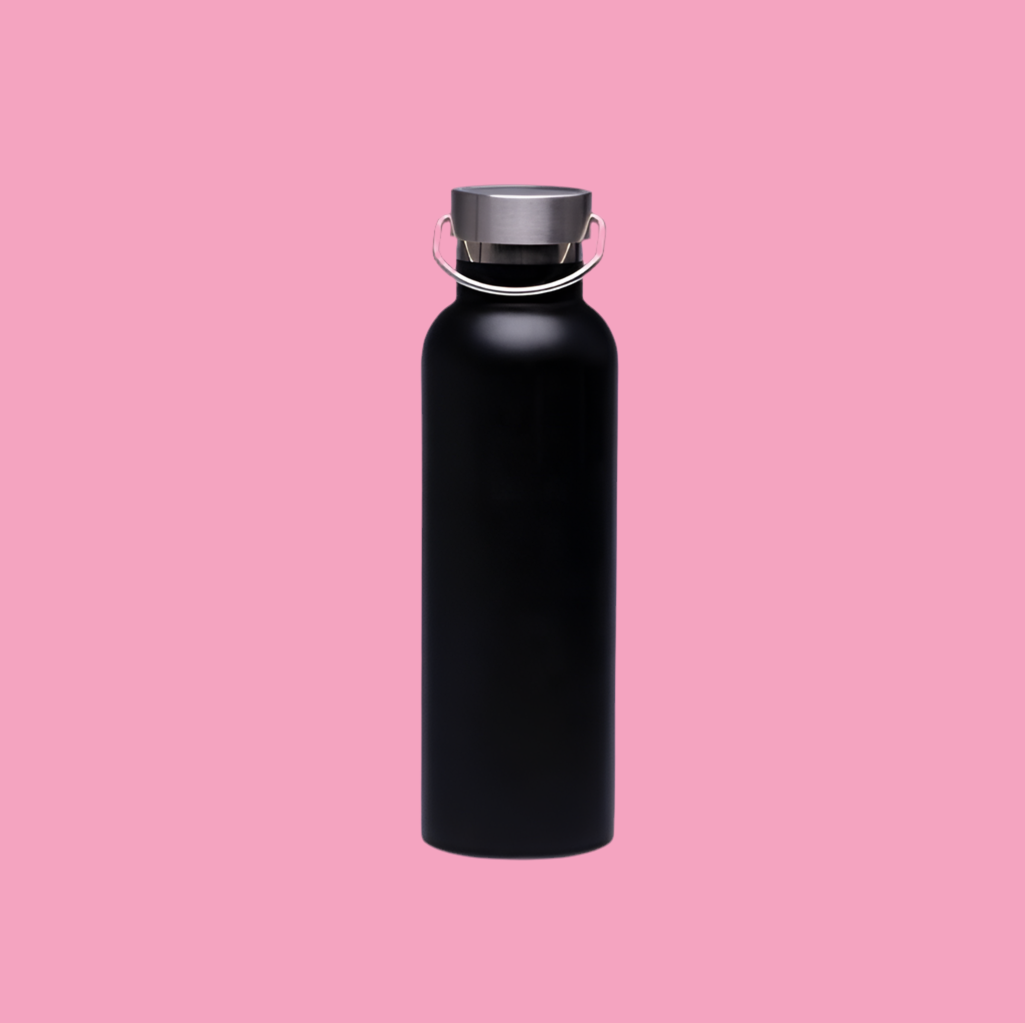 Stainless steel sports water bottle