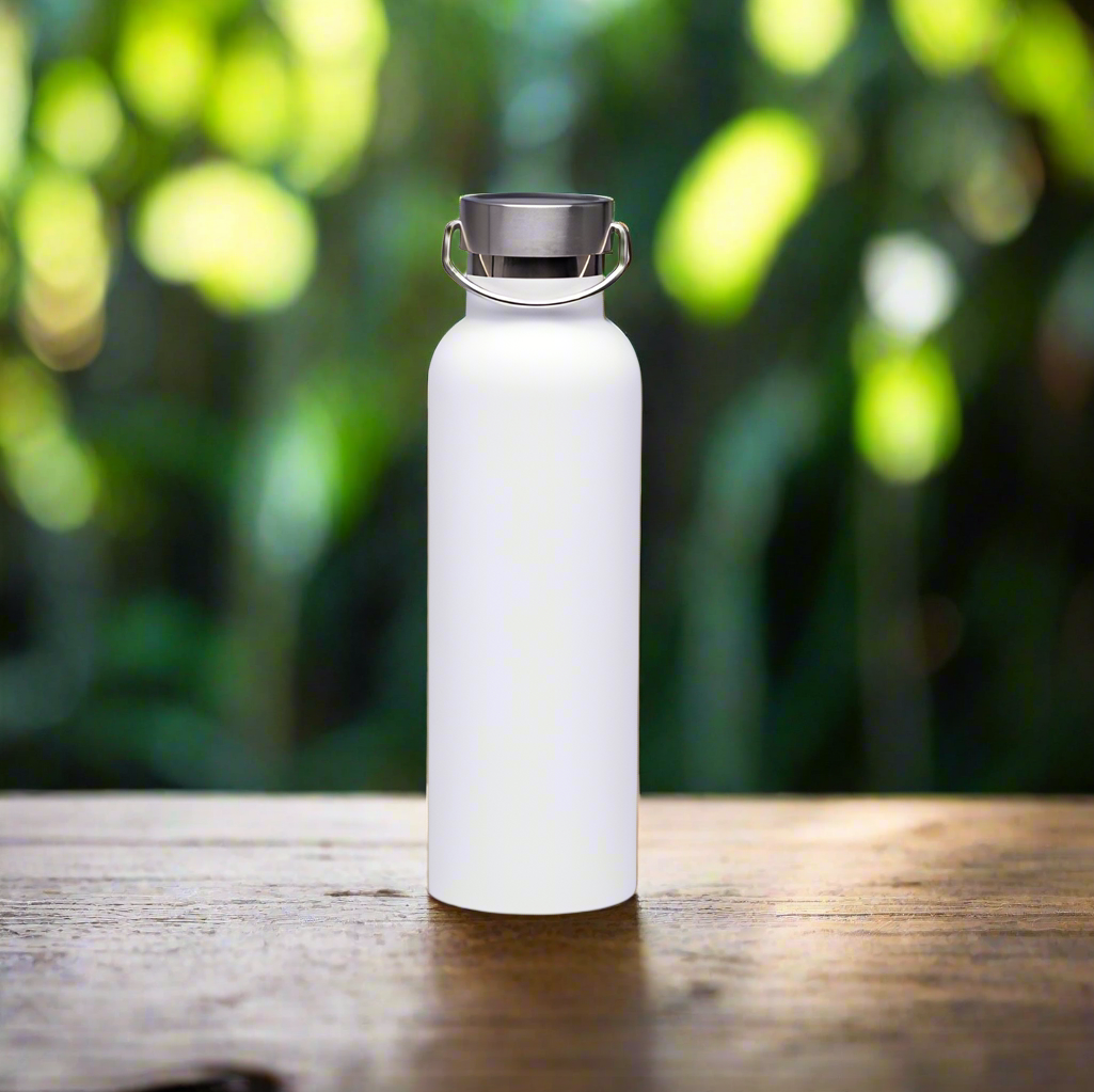 Stainless steel sports water bottle