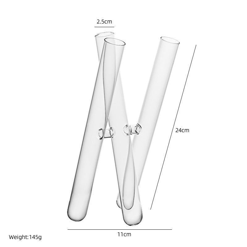 Vase Tube Crafts Flower ornament