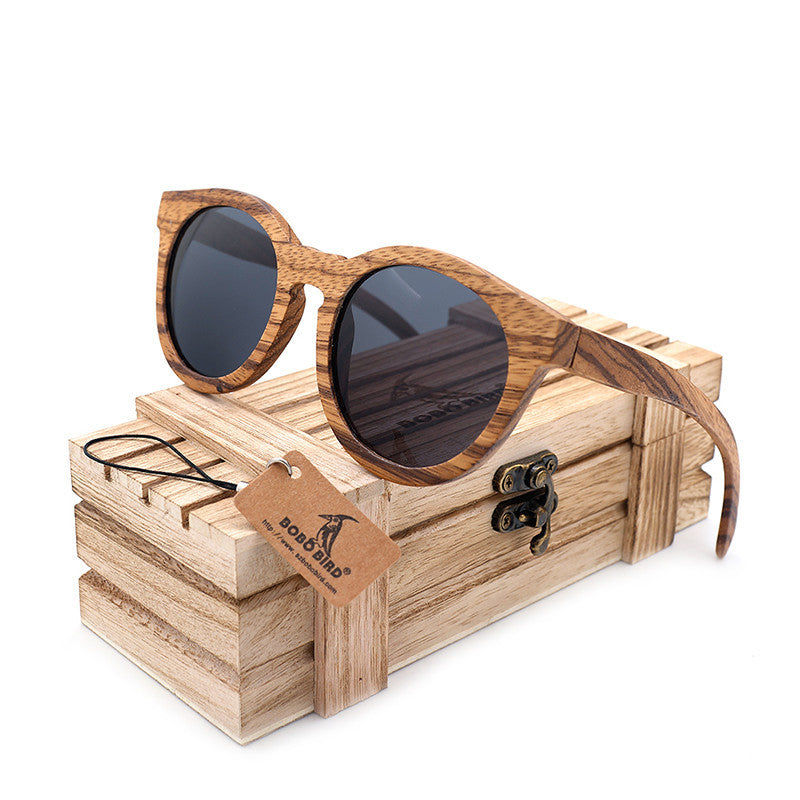 Gafas de sol ecológicas de madera para hombre