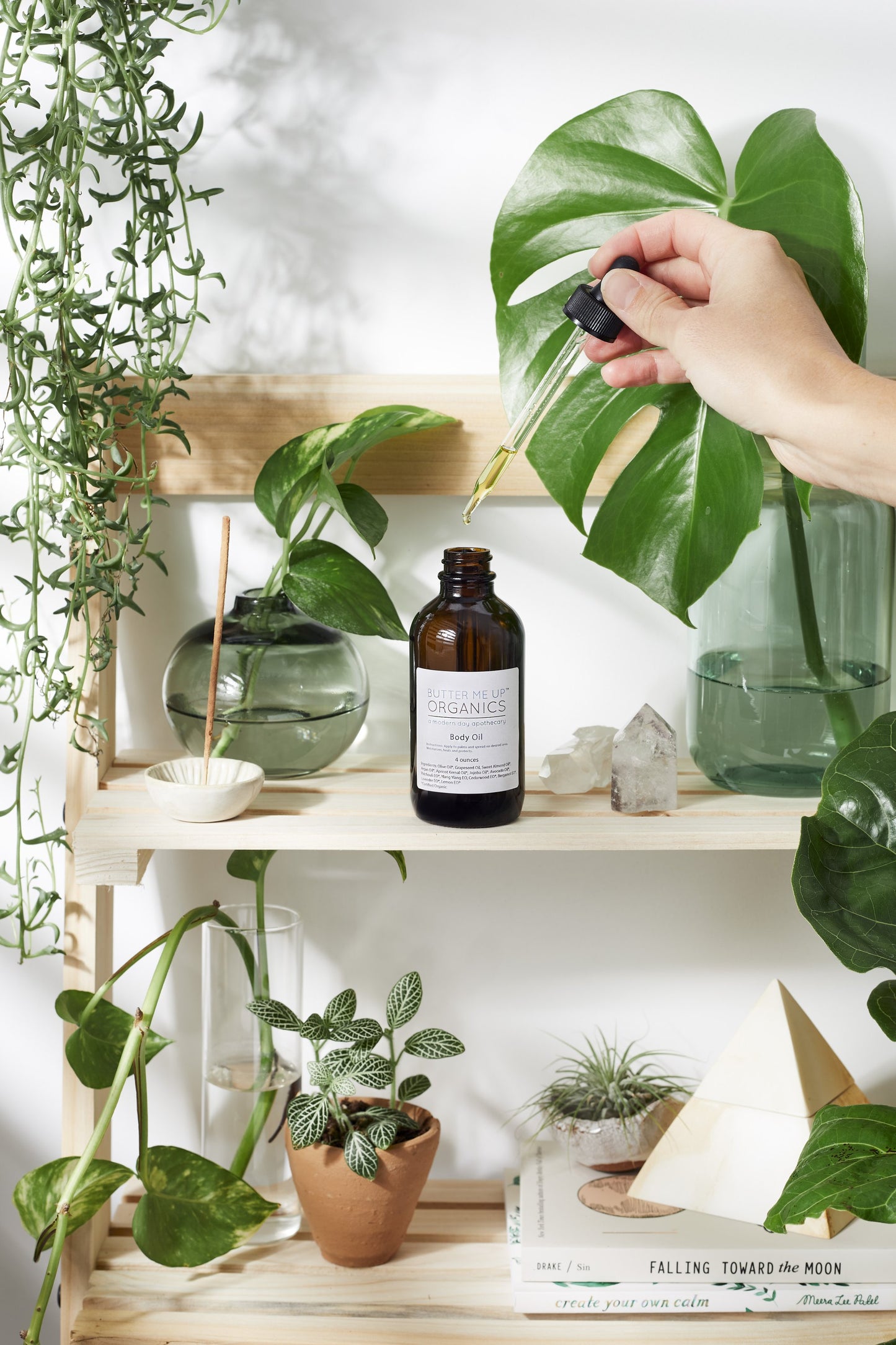 Organic Body Oil Moisturizer for Dry Skin