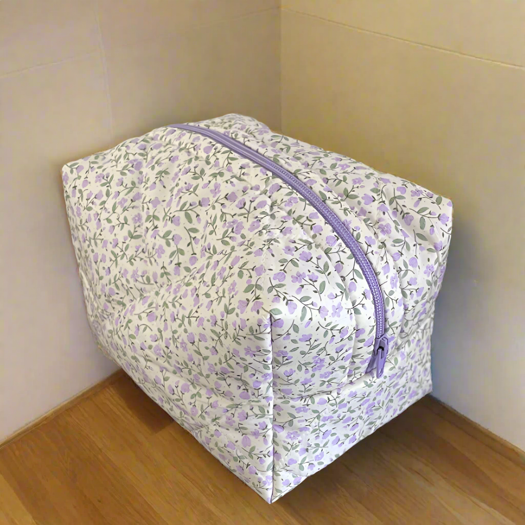 Floral Makeup Travel  Bag