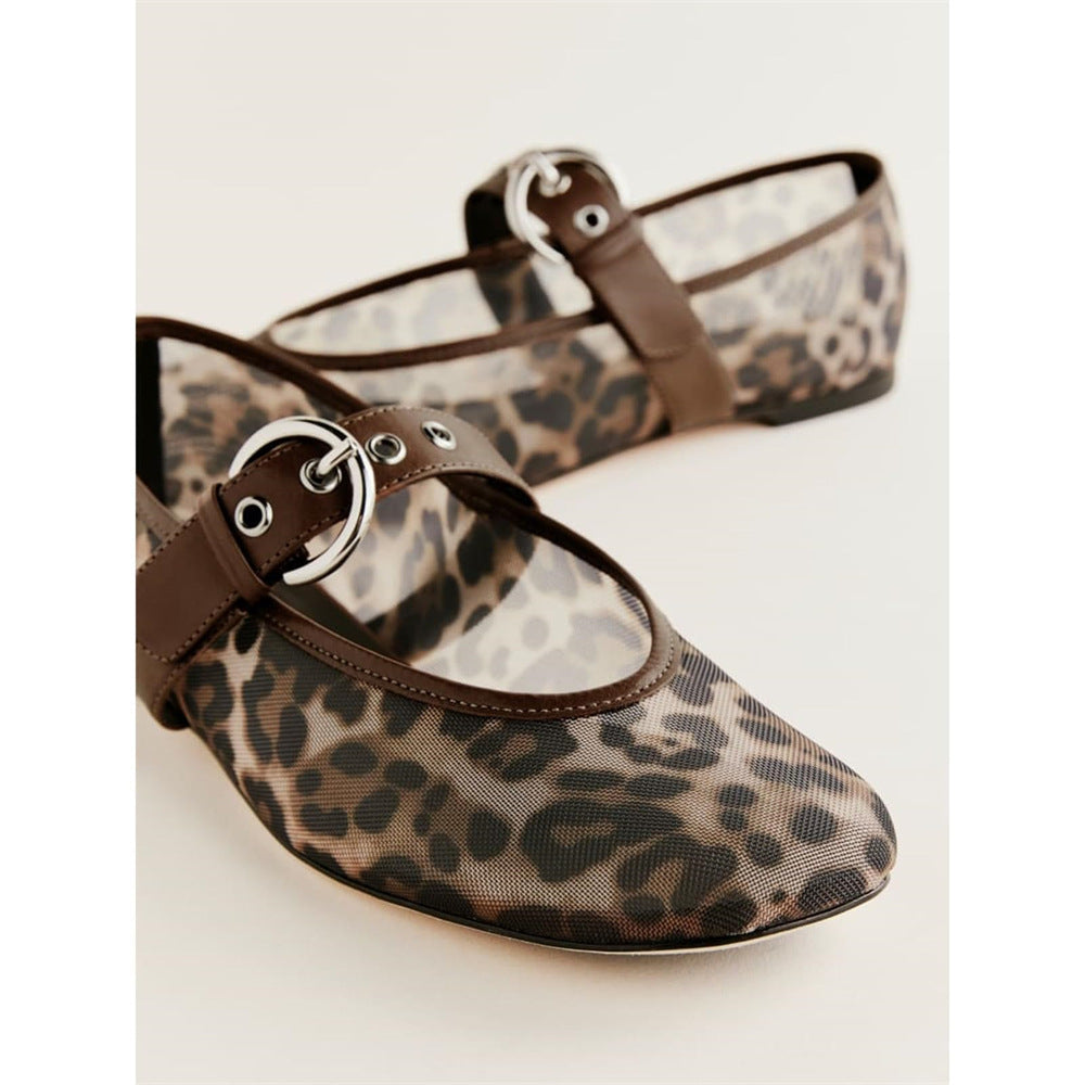 One-strap Flat Breathable Shoes