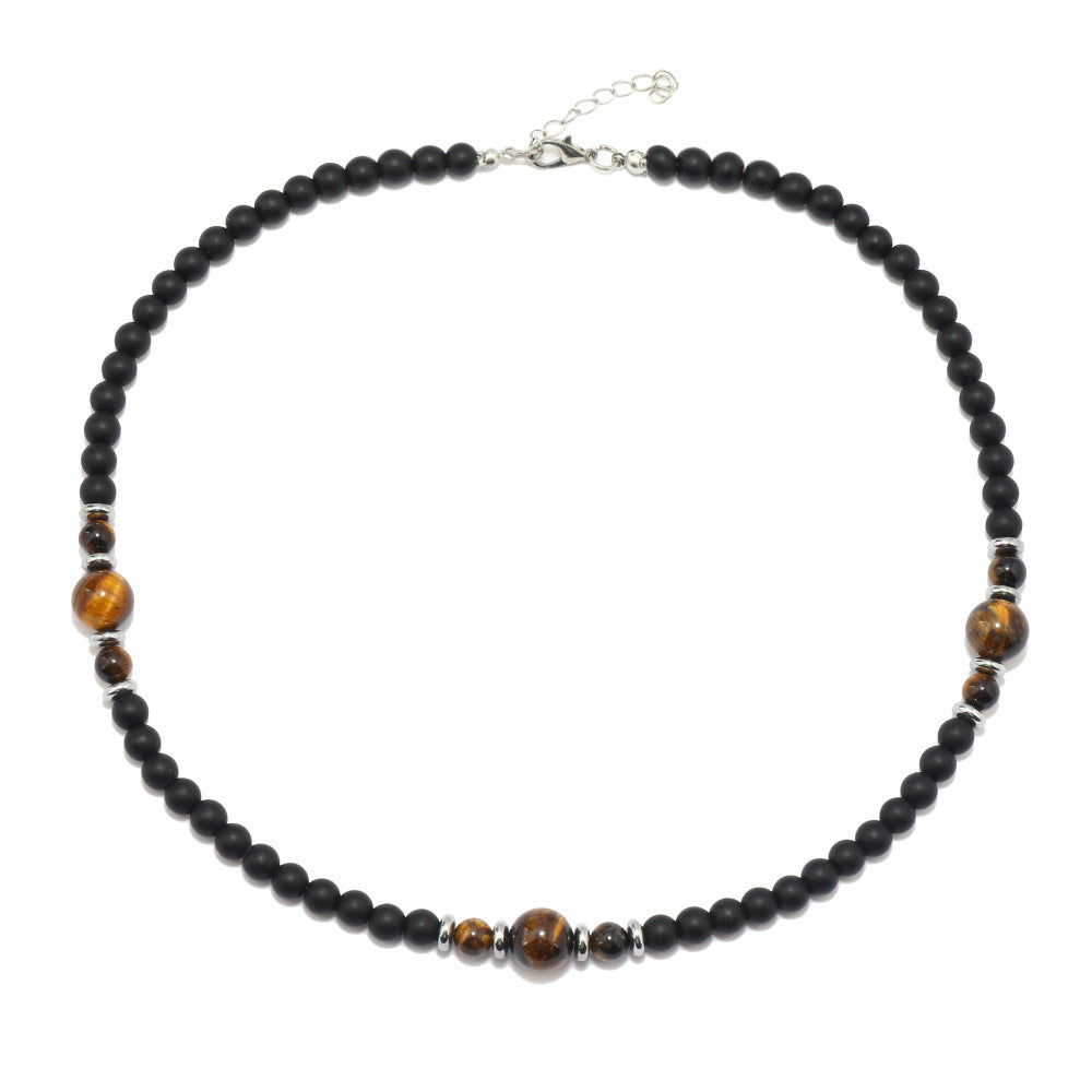 Natural Stone Men's Necklace