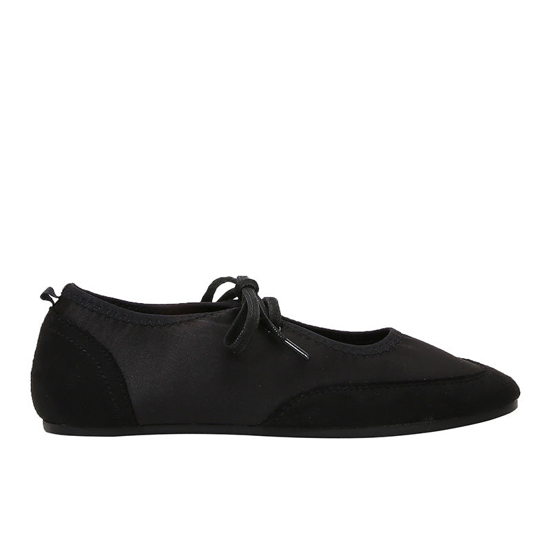Satin Fashion Ballet Flats