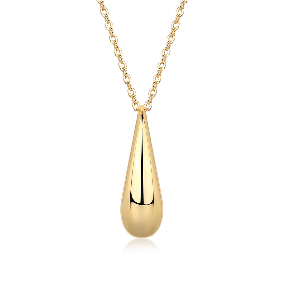 925 Sterling Silver gold plated Fashion Necklace