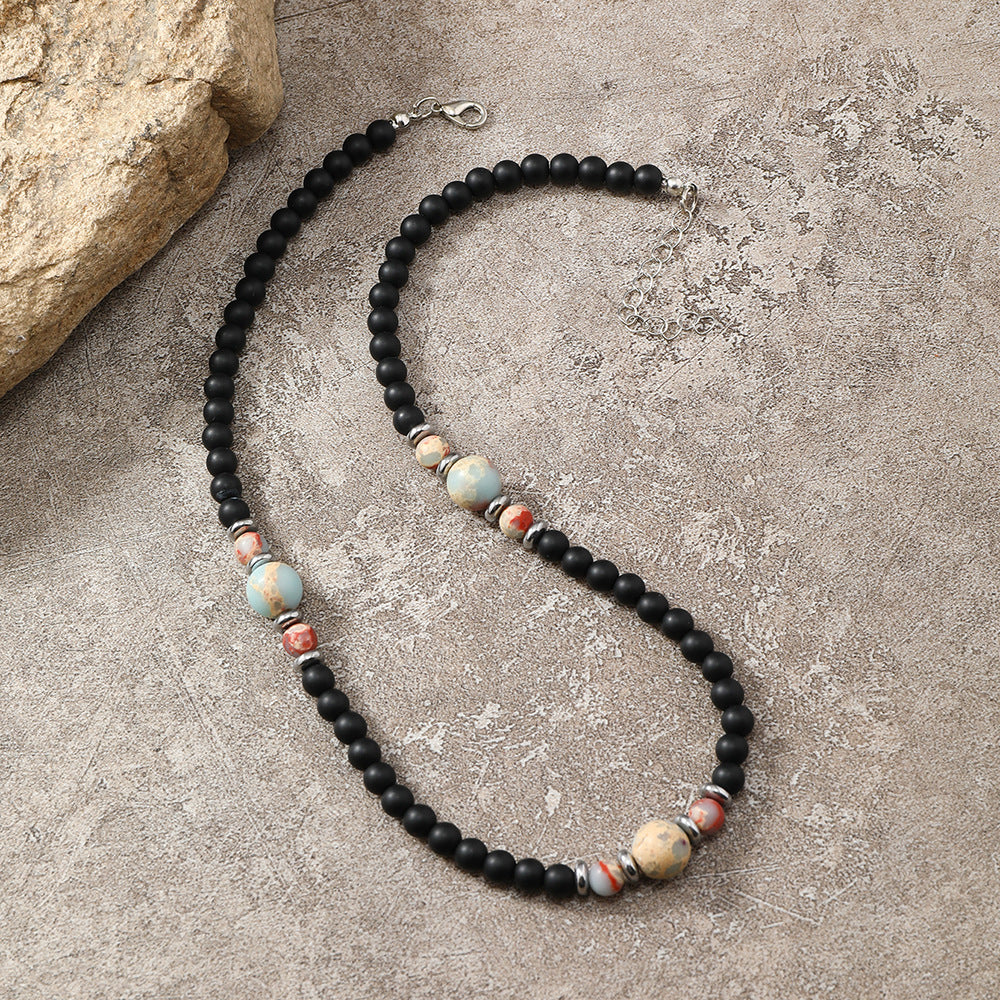 Natural Stone Men's Necklace