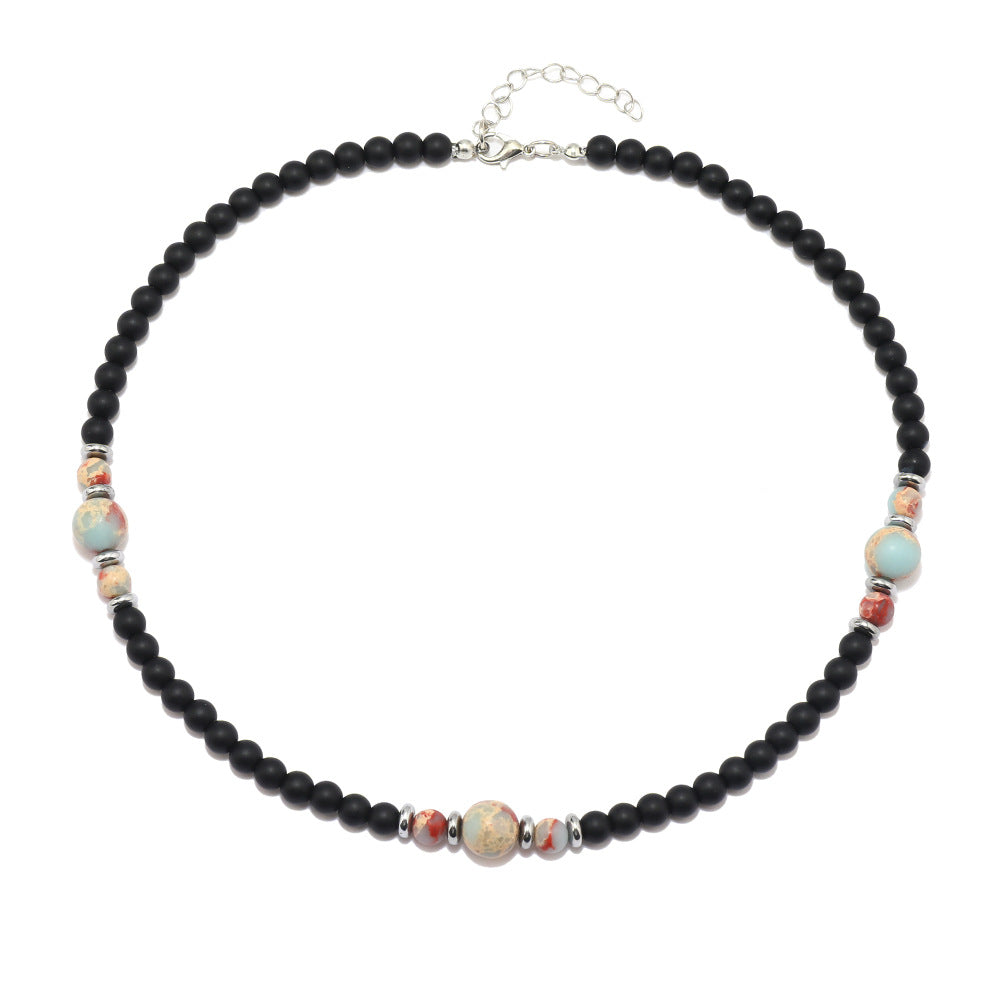 Natural Stone Men's Necklace