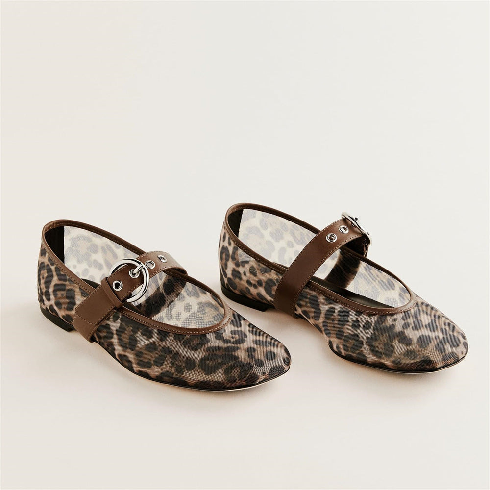 One-strap Flat Breathable Shoes