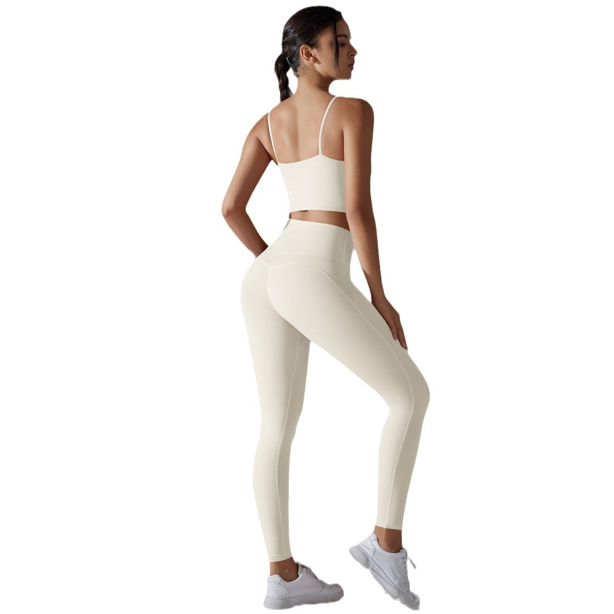 Traje deportivo de tirantes para correr, pilates y fitness de alta intensidad