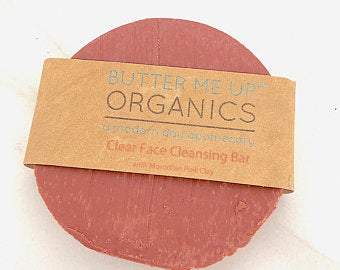 Organic Facial Bar Rose Clay Soap